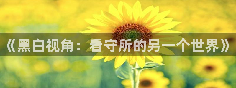 韩漫免费漫画免费软件：《黑白视角：看守所的另一个世界》