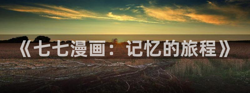 韩漫纯爱漫画：《七七漫画：记忆的旅程》